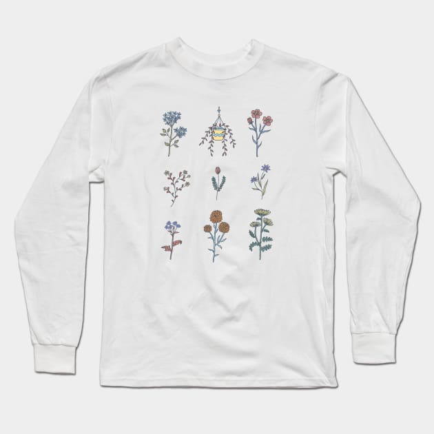 Plants Long Sleeve T-Shirt by johanly